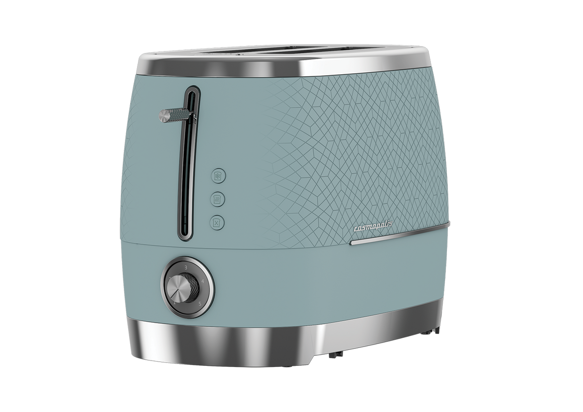 Beko Toaster Beko Cosmopolis 2 Slice Toaster Teal TAM8202T