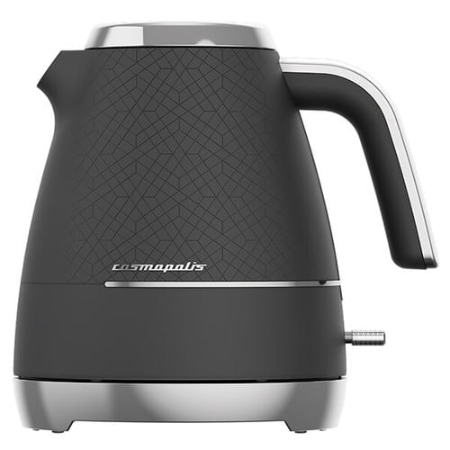Beko TOASTER & KETTLE Beko Cosmopolis Dome Kettle & 2 Slice Toaster Set Black/Chrome (7825017897049)