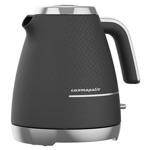 Beko TOASTER & KETTLE Beko Cosmopolis Dome Kettle & 2 Slice Toaster Set Black/Chrome (7825017897049)