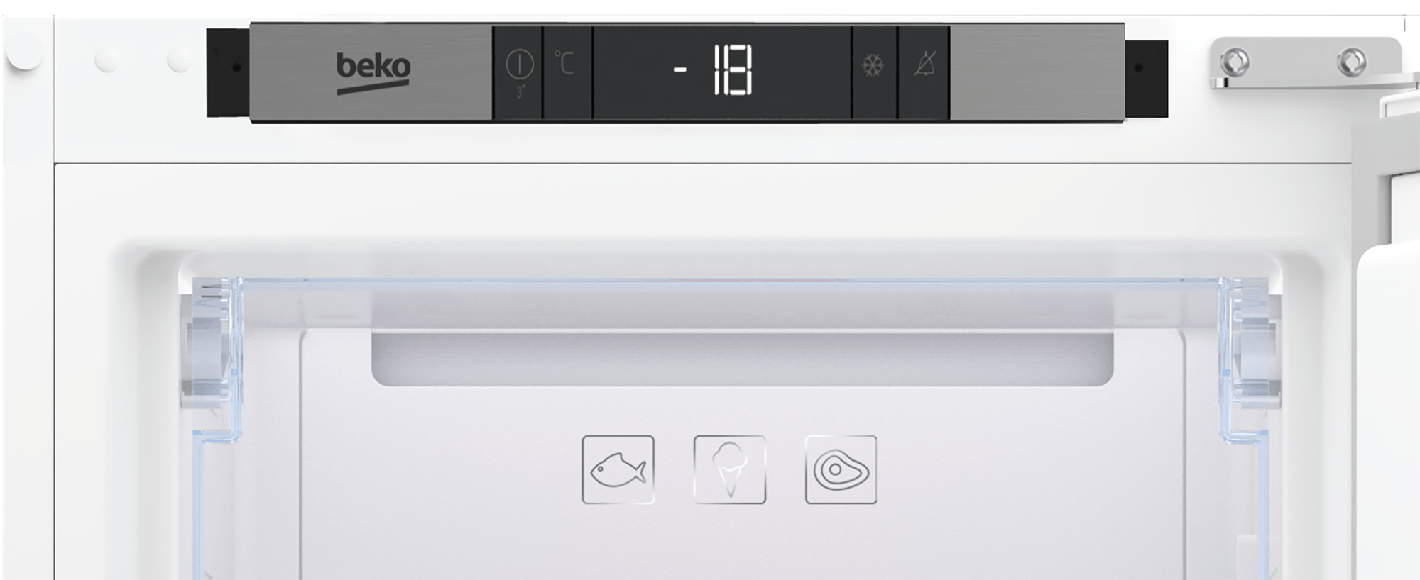 Beko Upright Freezer Beko Integrated Freezer BFNA247E20F (7203751297113)