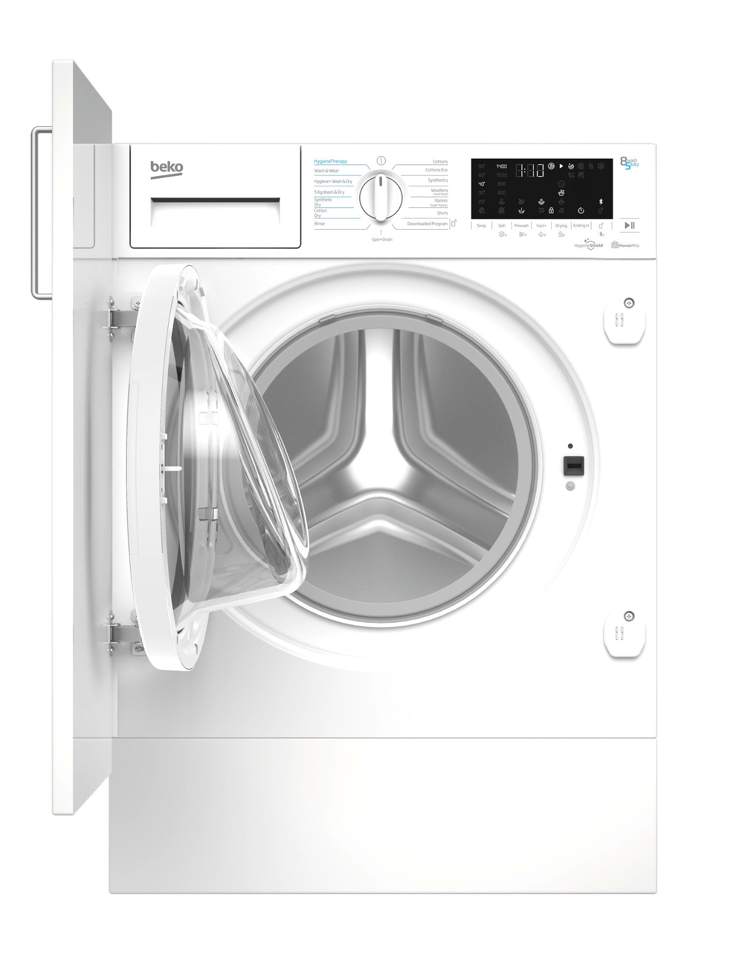 Beko Freestanding Washer Dryer 8/5 kg, 1400 rpm HITV8736B0 HT