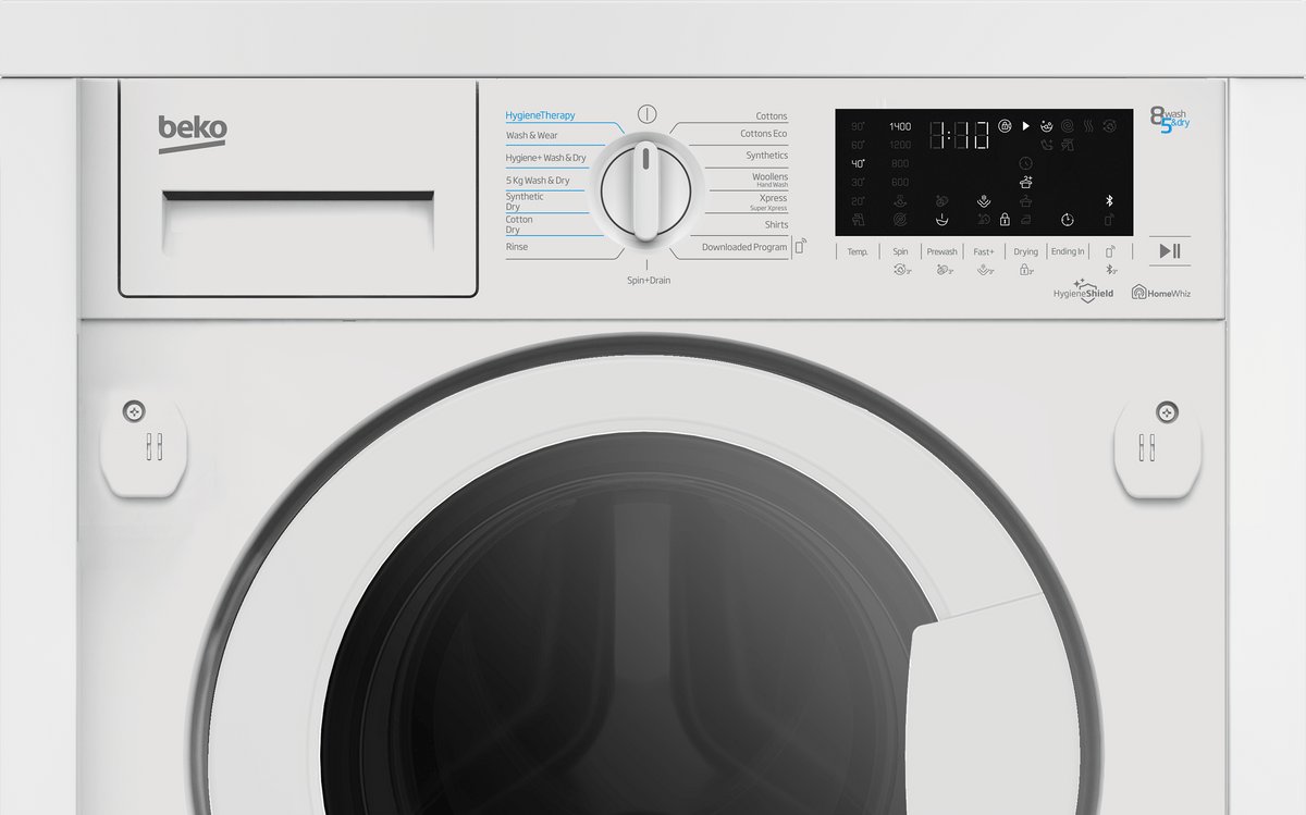 Beko washer dryer combo Beko Freestanding Washer Dryer 8kg/5kg, 1400 rpm (7555434381401)