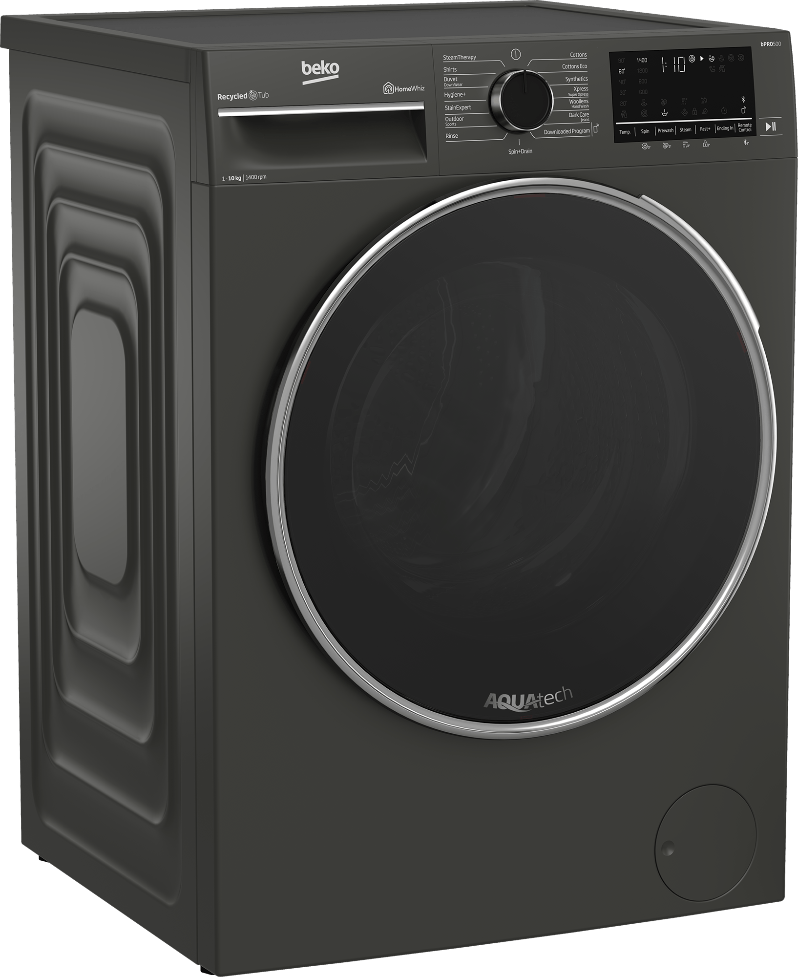 Beko Washing Machine Beko 9kg Grey Front Loader Washing Machine - BAW202 (7514539163737)