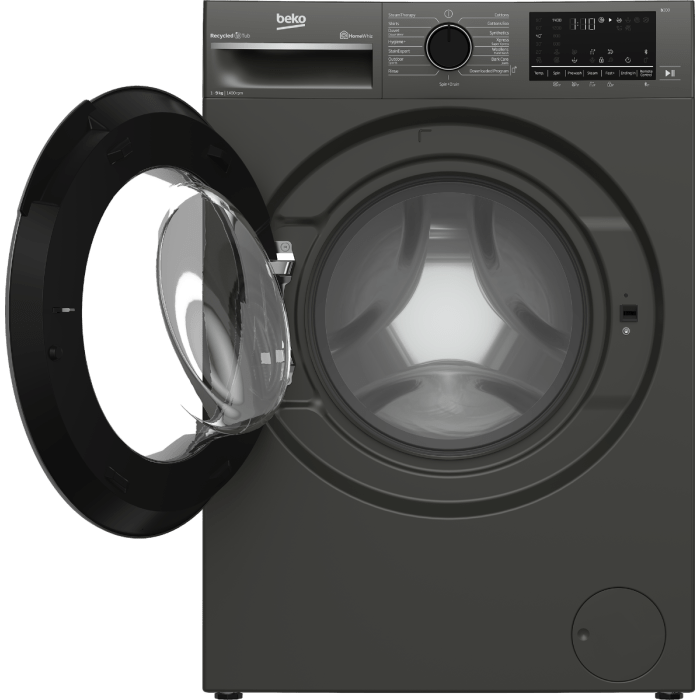 Beko Washing Machine Beko 9kg Grey Front Loader Washing Machine - BAW202 (7514539163737)