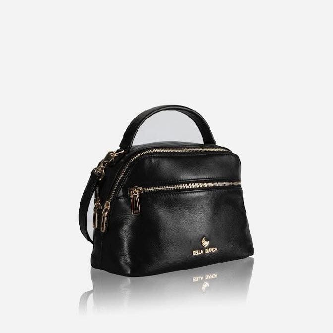 Bella Bianca Ladies Handbags Bella Bianca Beryl Small Barrel Bag Black
