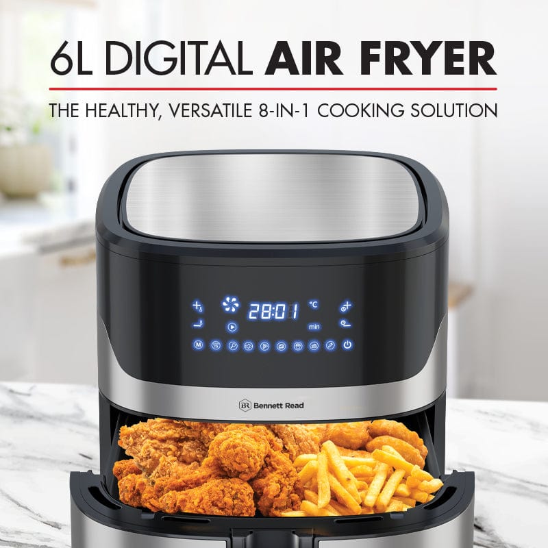 BENNETT READ AIR FRYER Bennett Read 6L Digital Air Fryer KAF160 (7444300202073)