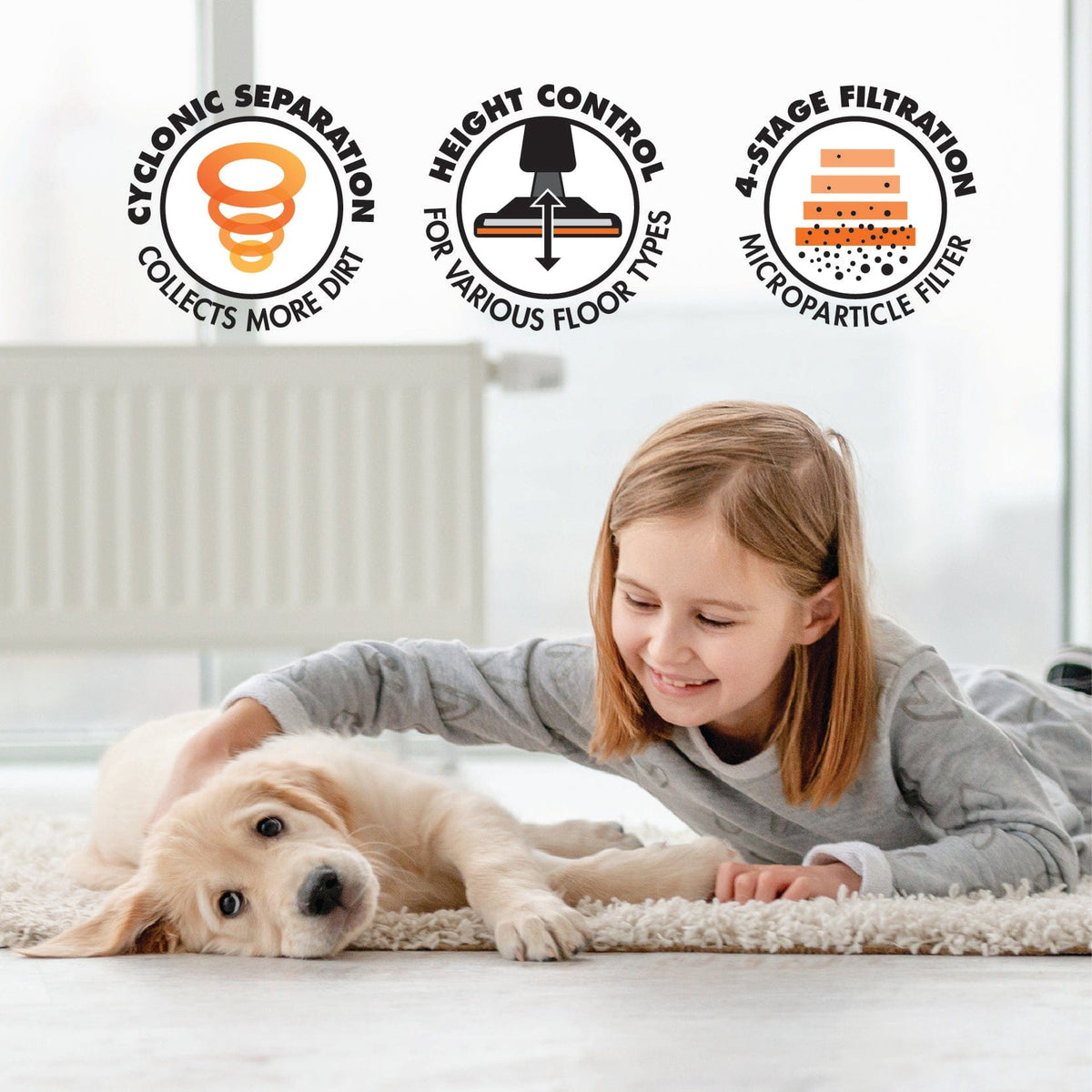 BENNETT READ Vacuum Cleaner Bennett Read Powerup Pet 2.0 HVC105 (7769336447065)