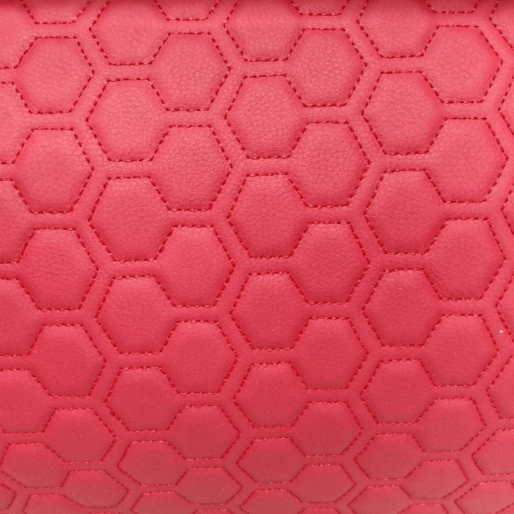 Bentley Car Upholstery Bently Vinyl Car Fabric Red 140 cm