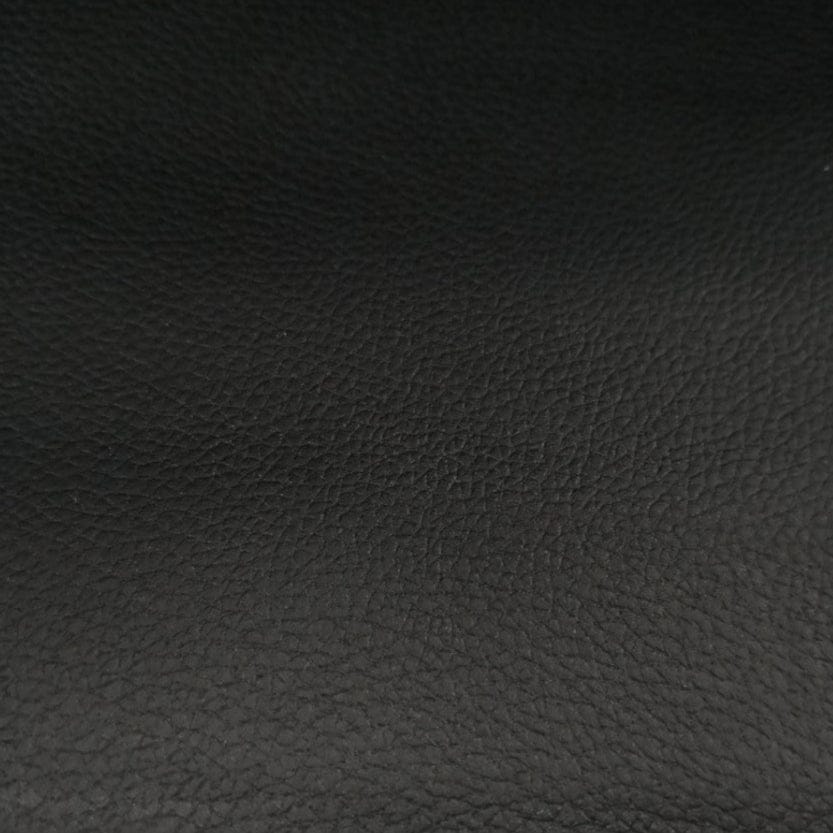 Bentley Upholstery Fabric Car Leather Black Foam Backed 145 cm