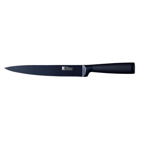Bergner Knife Bergner Black Blade Stainless Steel Carving Knife BG-8775 (7751683997785)