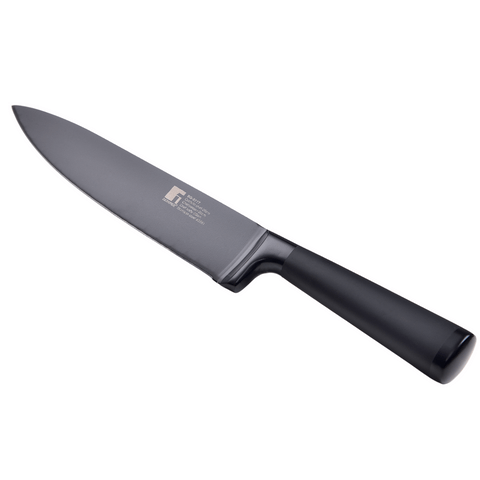 Bergner Knife Bergner Black Blade Stainless Steel Chef Knife BG-9777 (7751691632729)
