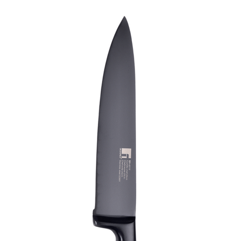 Bergner Knife Bergner Black Blade Stainless Steel Chef Knife BG-9777 (7751691632729)