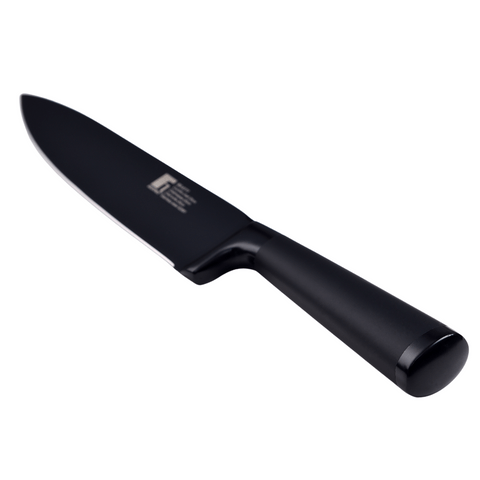 Bergner Knife Bergner Black Blade Stainless Steel Chef Knife BG-9777 (7751691632729)