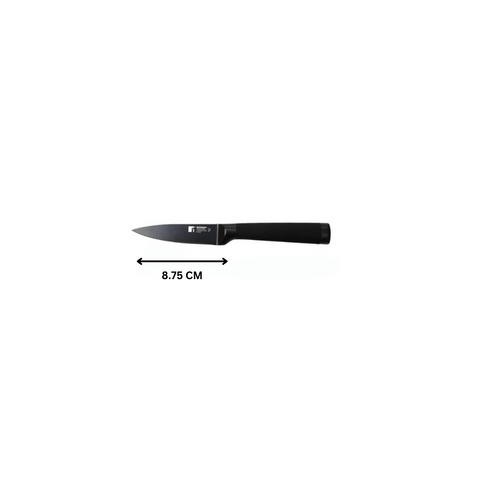 Bergner Knife Bergner Black Blade Stainless Steel Paring Knife BG-8771 (7751686291545)