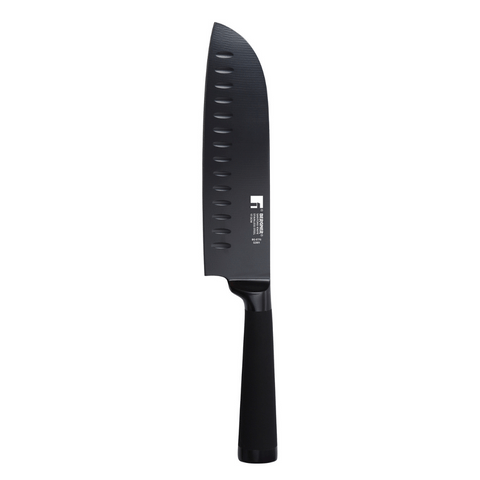 Bergner Knife Bergner Black Blade Stainless Steel Santoku Knife BG-8776 (7751689044057)