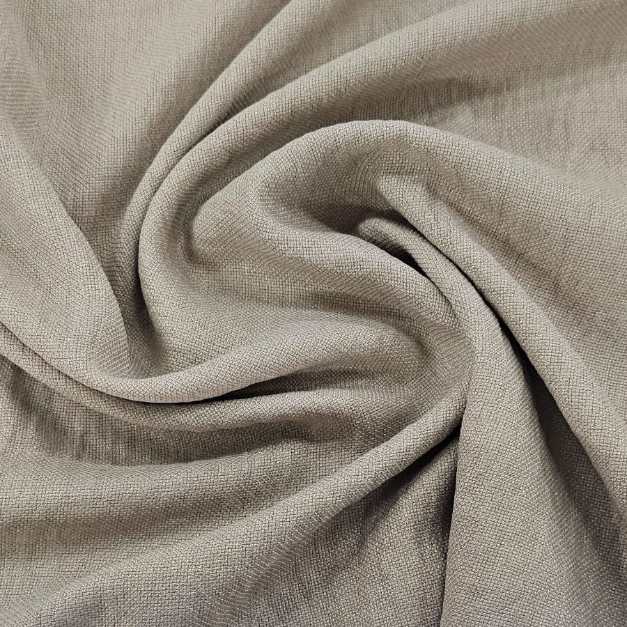 BESIKTOS LININO Dress Fabric Camel Besiktos Linino 150cm