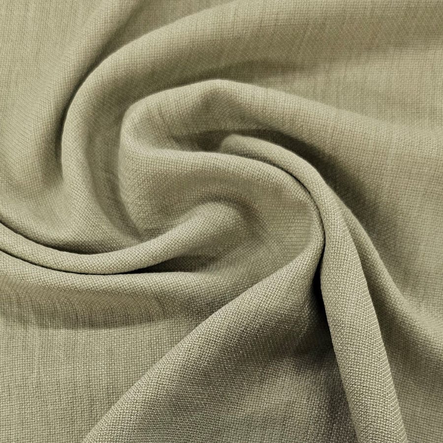 BESIKTOS LININO Dress Fabric Elm Besiktos Linino 150cm
