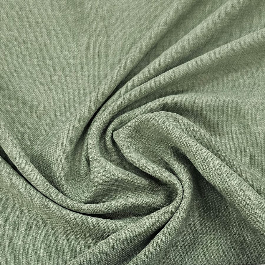 BESIKTOS LININO Dress Fabric Iceberg Green Besiktos Linino 150cm