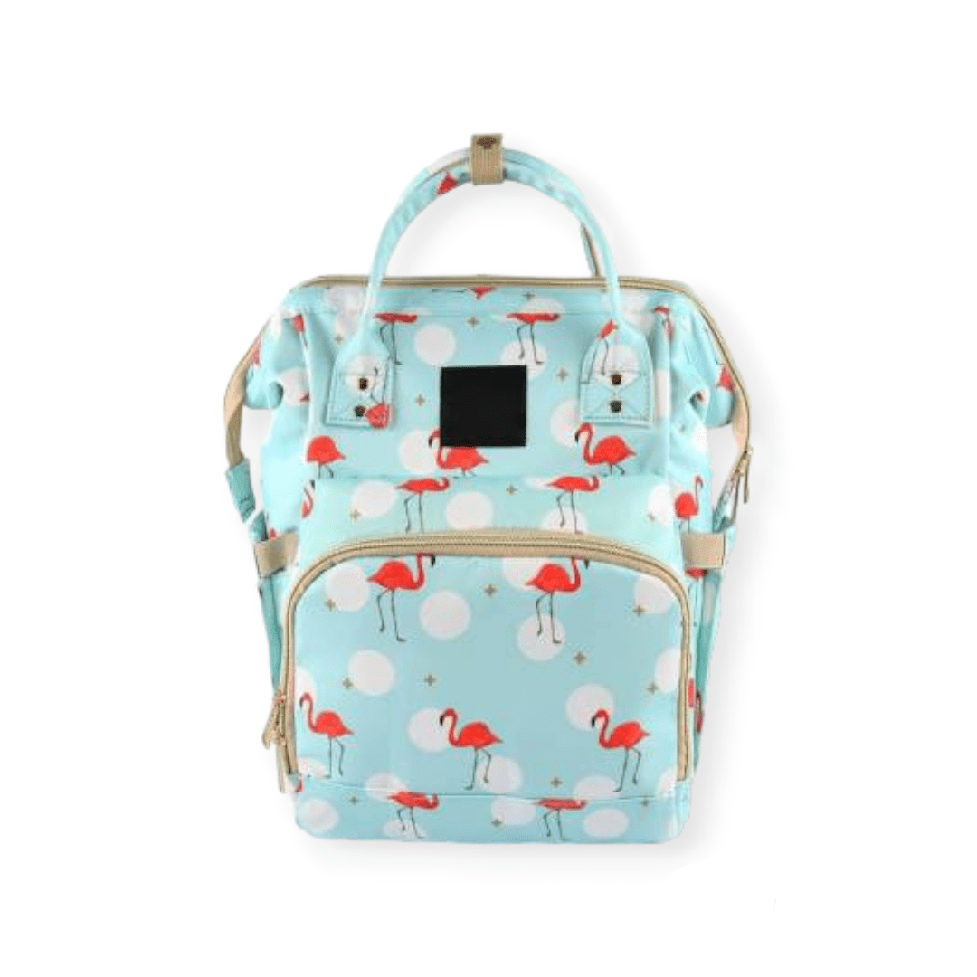 Best of Friends BABY BAG Flamingo Babby Stylish Diaper Bag Sky Blue (7427701604441)