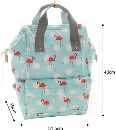 Best of Friends BABY BAG Flamingo Babby Stylish Diaper Bag Sky Blue (7427701604441)