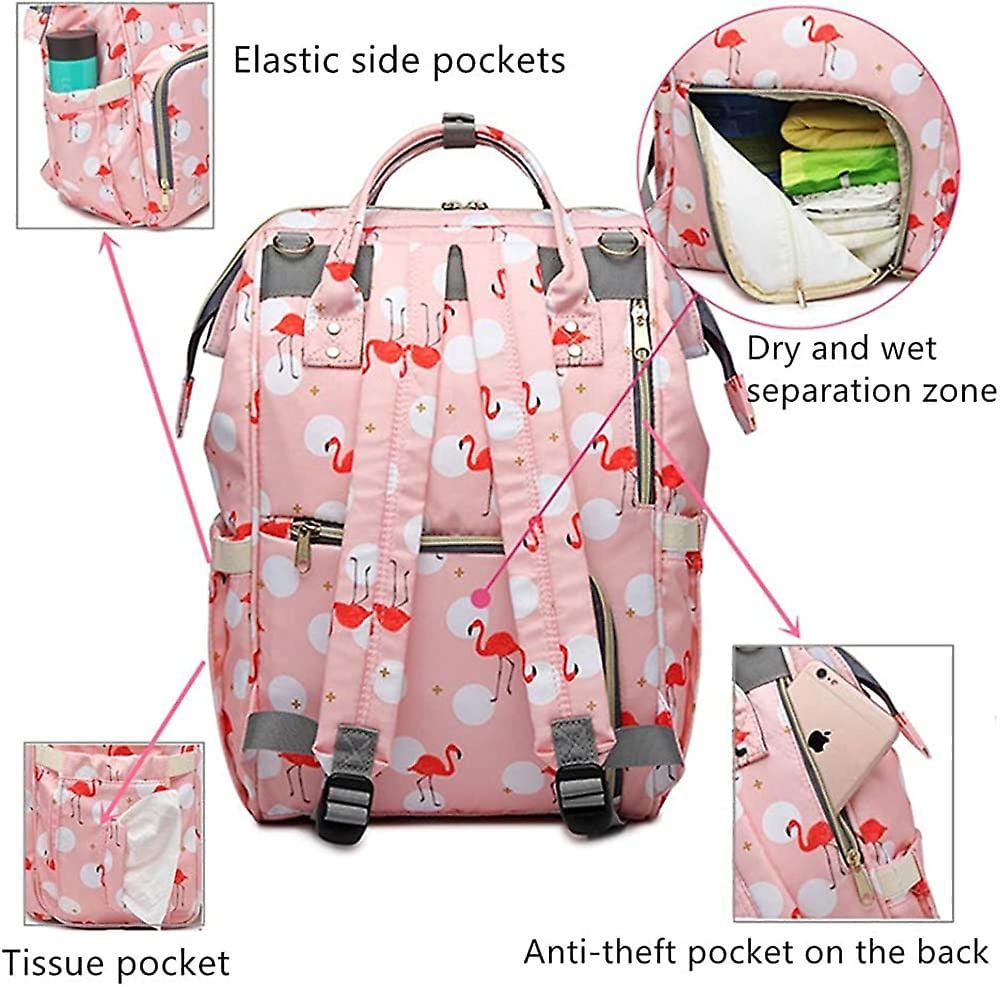 Best of Friends BABY BAG Kangu Babby Stylish Diaper Bag Pink (7427699507289)