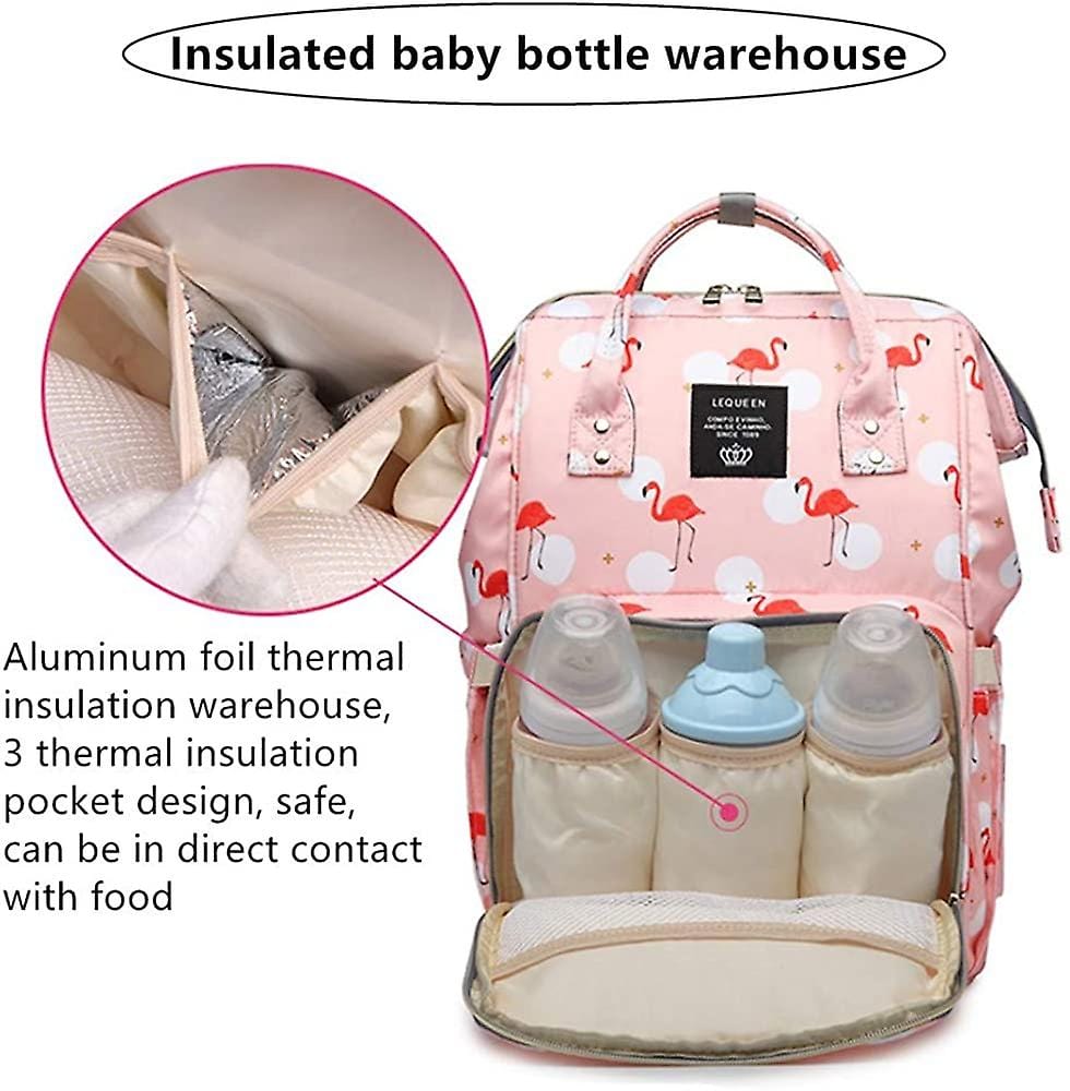 Best of Friends BABY BAG Kangu Babby Stylish Diaper Bag Pink (7427699507289)