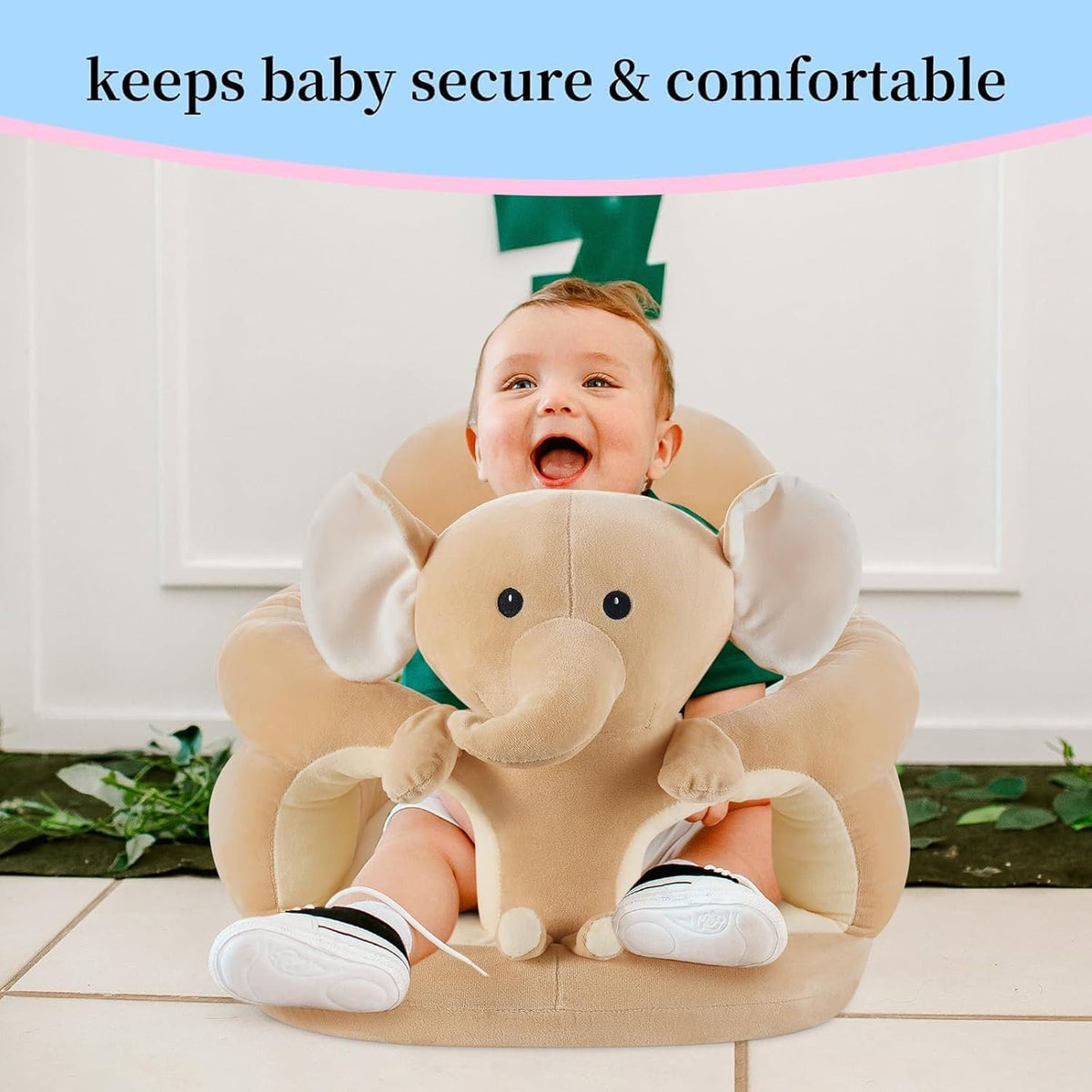 Best of Friends BABY CHAIR Baby Learning To Sit On Sofa Child Sofa Beige