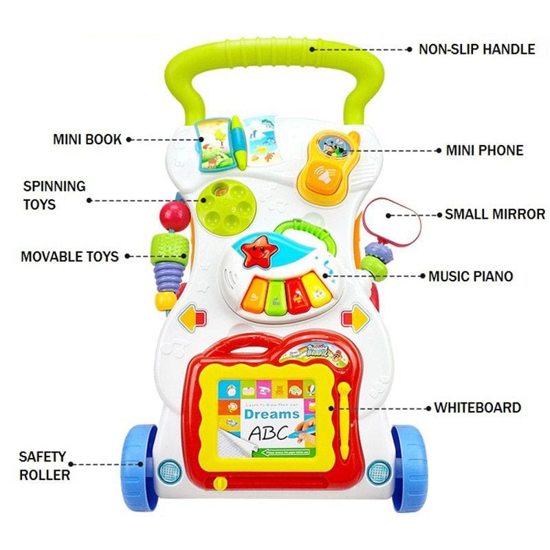 Best of Friends BABY WALKER Multifunctional Baby Walker HE0819 (7312596009049)