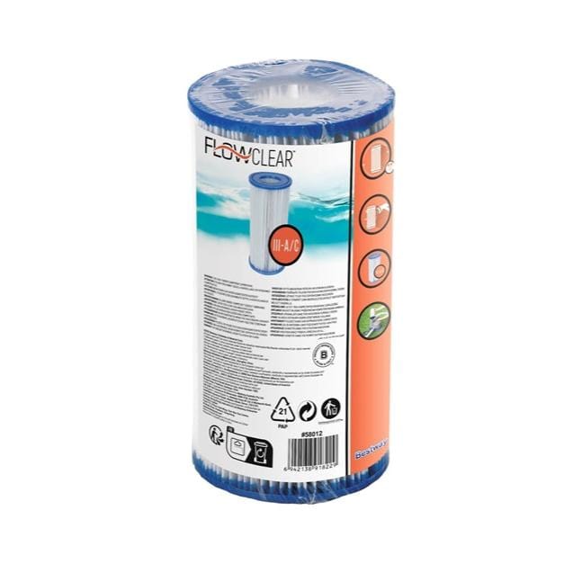 BESTWAY Filter Bestway Filter Cartridge (Ill) 1500 Gal Filter Pump 58012 (7888843505753)