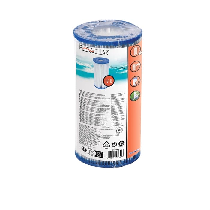 BESTWAY Filter Bestway Filter Cartridge (Iv) 2500 Gal Filter Pump 58095 (6883939549273)