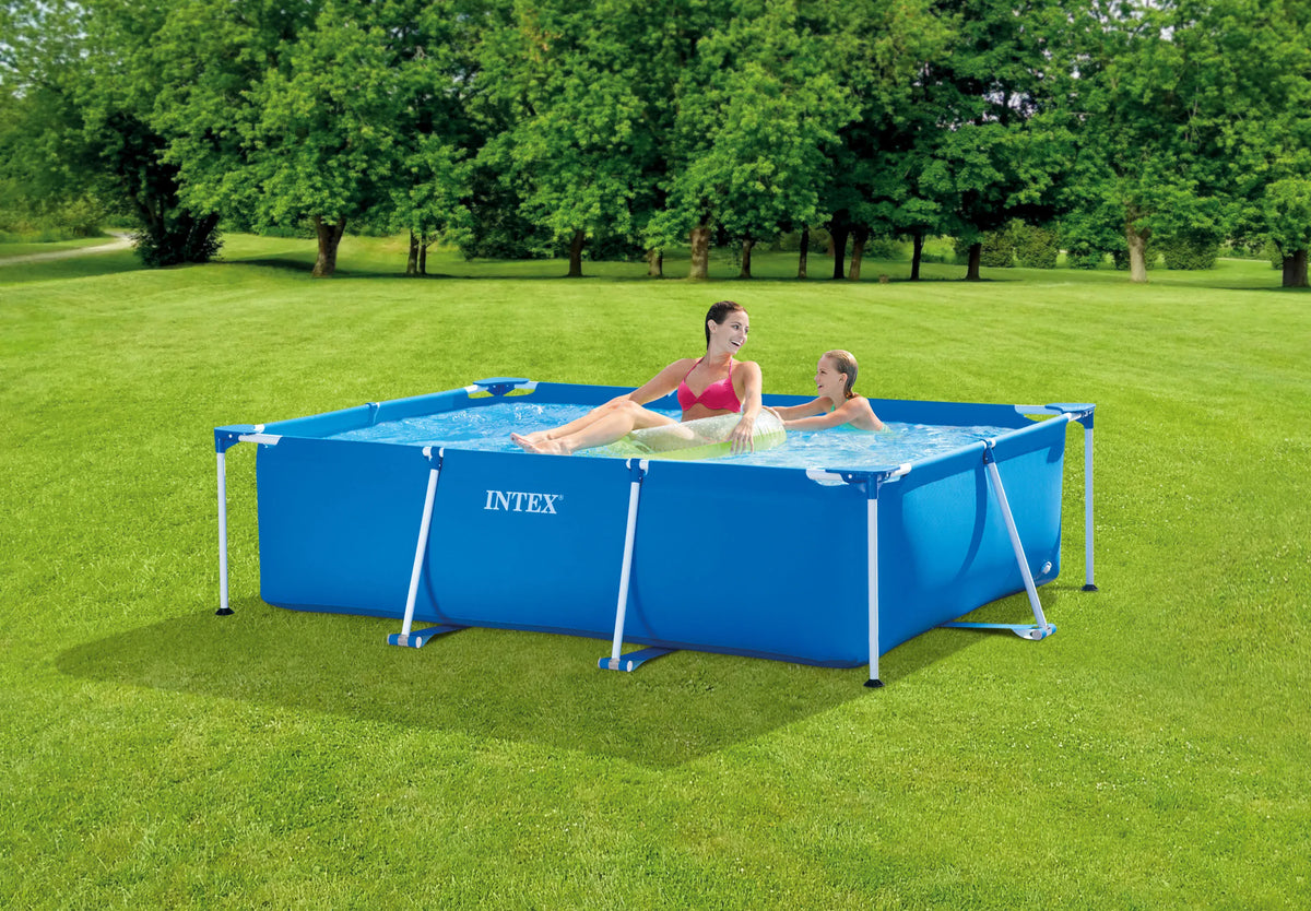 Bestway Pool Intex 2.2m x 1.5m x 0.6m Rectangular Frame Pool I30513