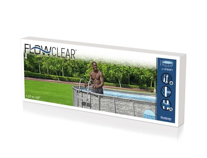 BESTWAY Pool Ladder Bestway Pool Ladder 1.07 m  58335