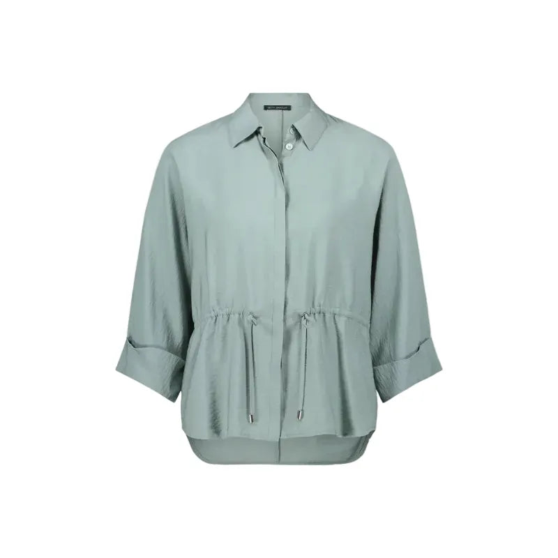 Betty Barclay Blouse Betty Barclay Ladies Button Down Blouse- Chinois Green 8031/1836