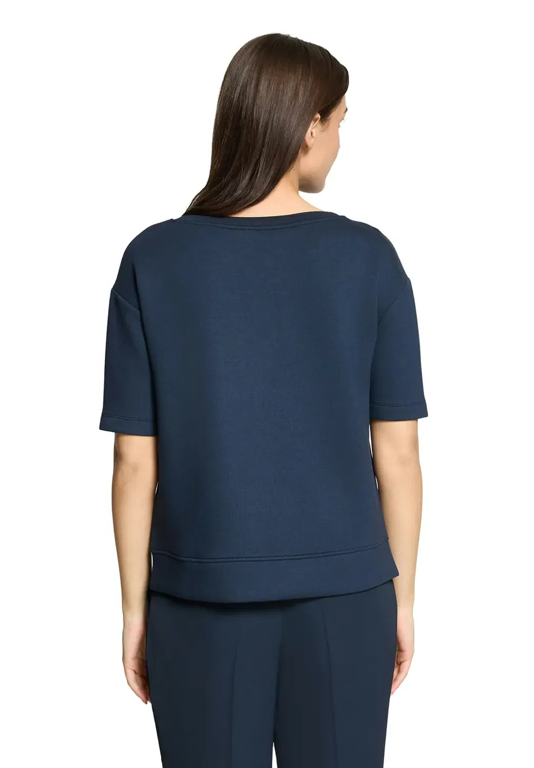 Betty Barclay Clothing Betty Barclay Ladies Casual Sweatshirt-Dark Sky 2758/1499
