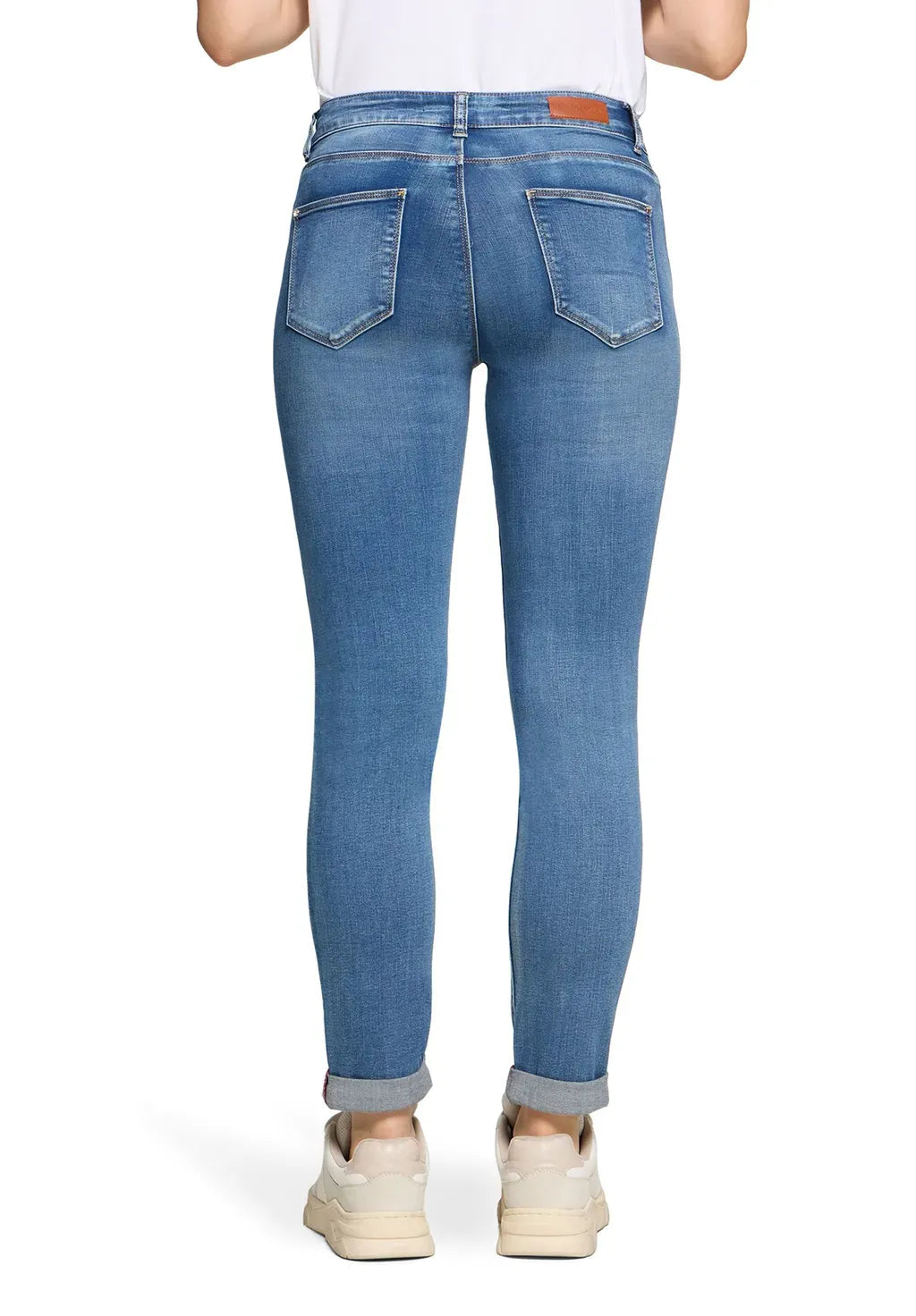 Betty Barclay Jeans Betty Barclay Ladies Basic Jeans With A Wash-Blue 6364/1053