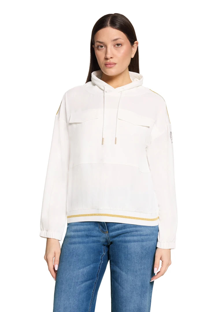 Betty Barclay Ladies Sweatshirt-White  8017/1759