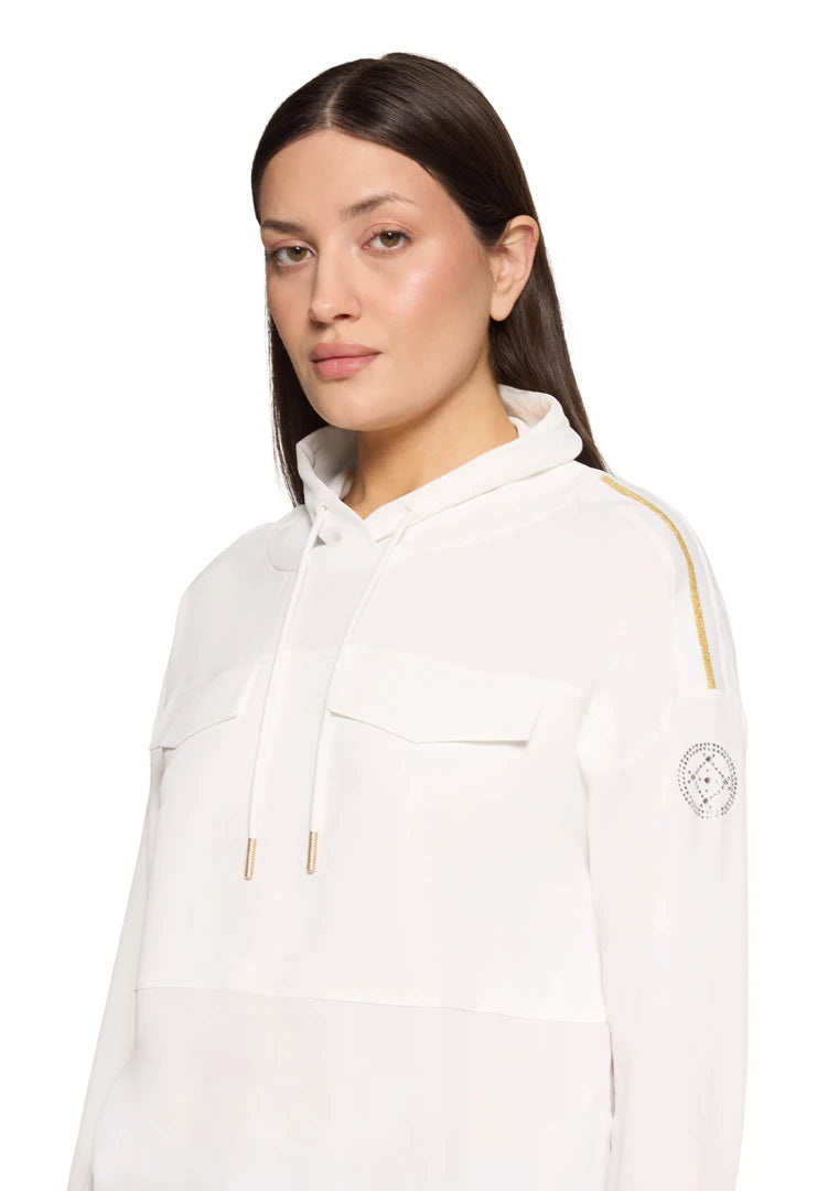 Betty Barclay Ladies Sweatshirt-White  8017/1759