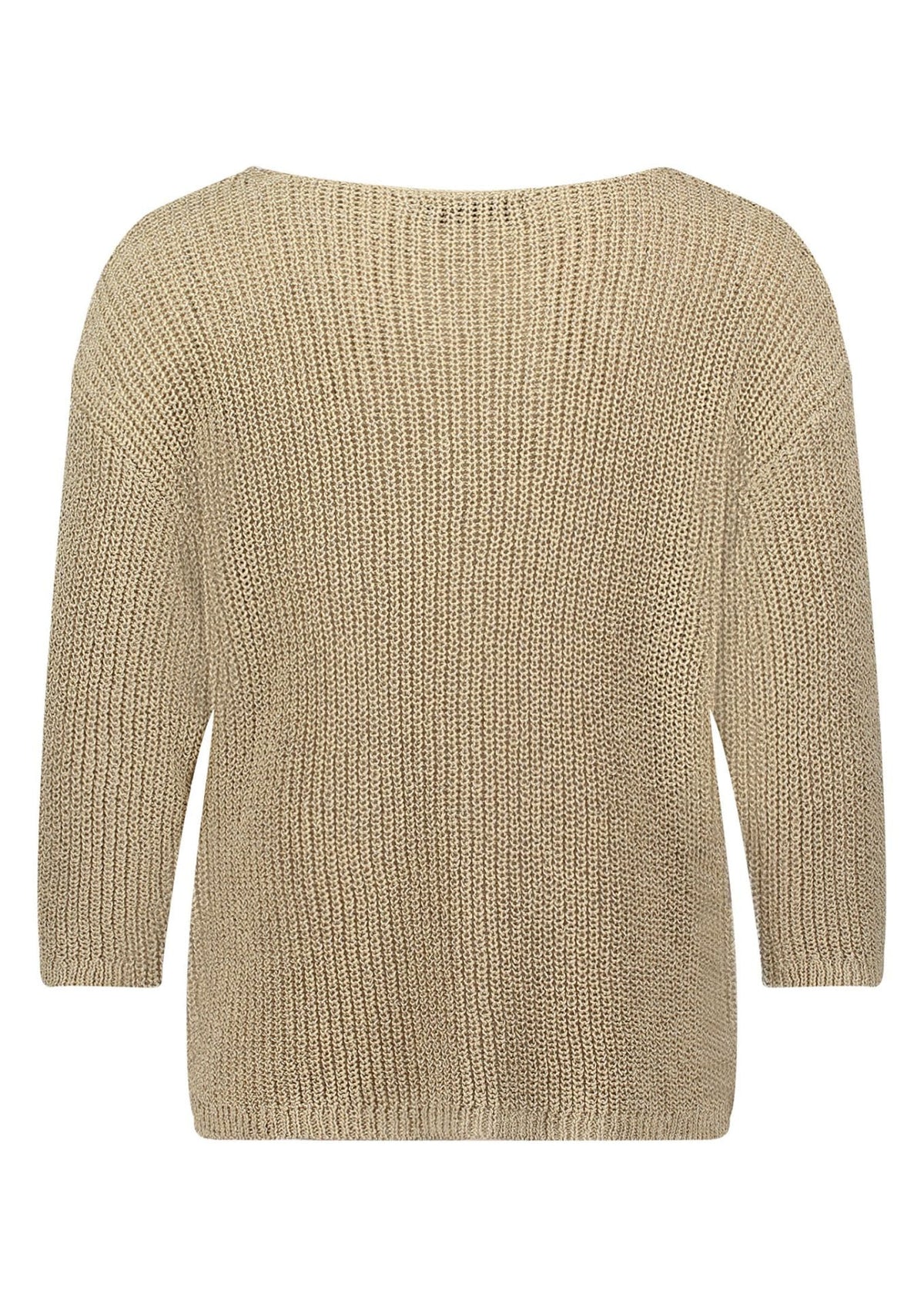 Betty Barclay Sweater Betty Barclay Ladies Knitted Pullover Sweater-Classic Beige 5404/2491