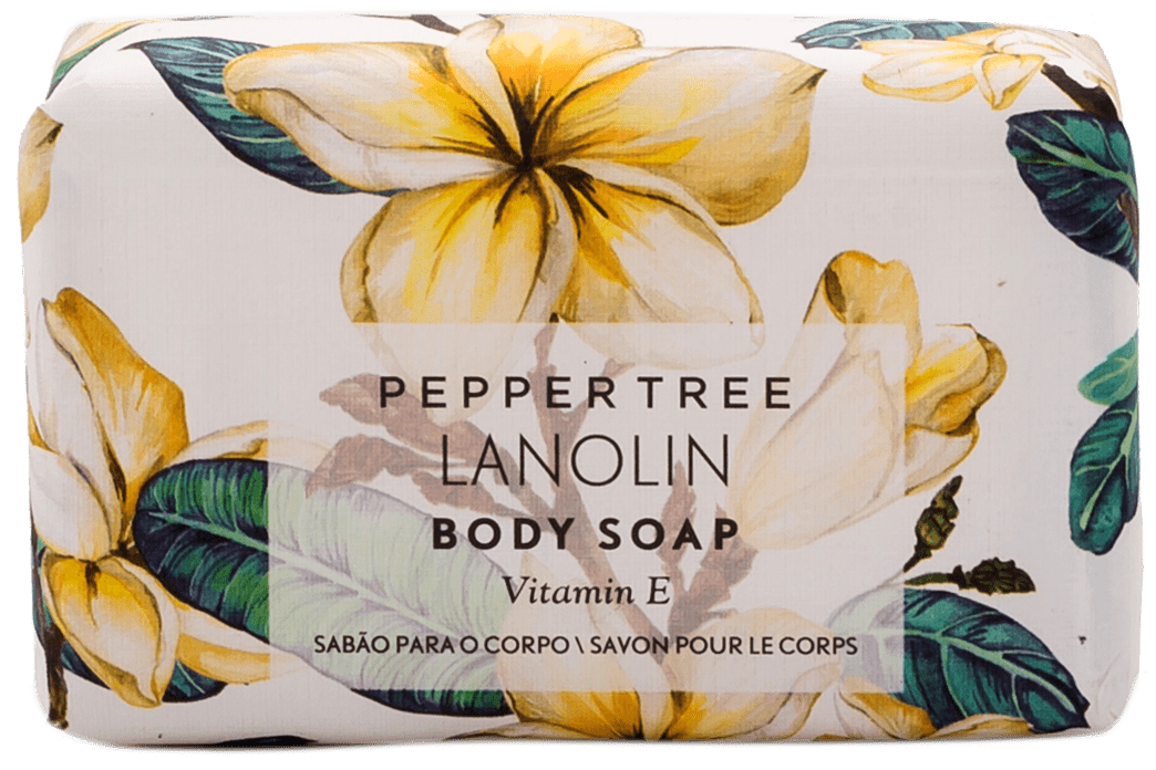 Pepper Tree SOAP DISH Pepper Tree Body Essentials Lanolin Body Soap 180g (7474150146137)