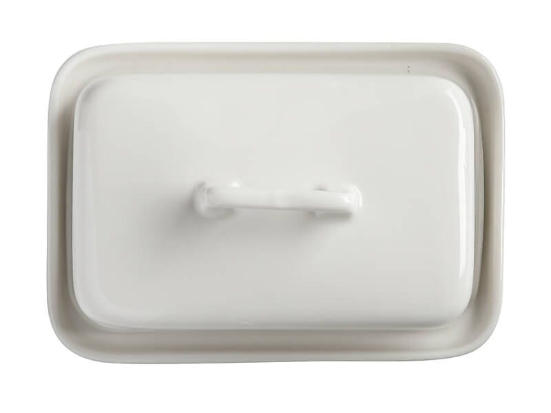 Maxwell & Williams Butter Dish Maxwell & Williams Epicurious Butter Dish White (6936166432857)
