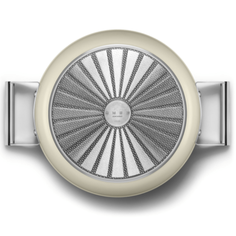 smeg POTS Smeg 28CM 50's Style Cookware Deeppan CKFD2811CRM (7062051586137)