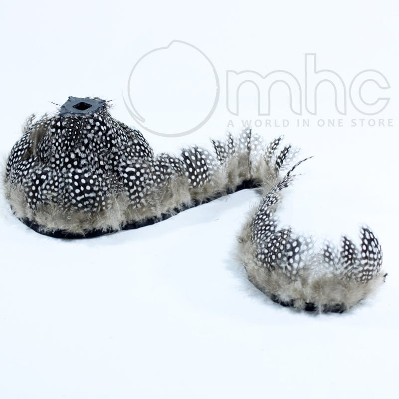 FEATHERS Feathers Grey/Black /White Natural Feather Trimming (7143107002457)