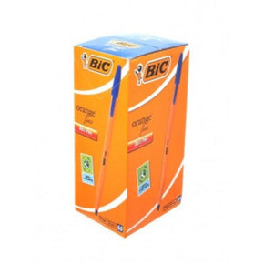 Bic School Stationery Bic Orange Fine Point Pen Blue Box Of 60 (7211480285273)