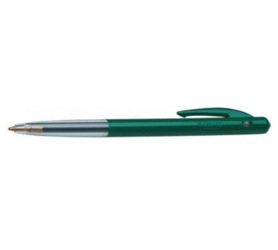 Bic Tech & Office BIC Clic Medium Ballpoint Pens Green Box of 60 (7409324064857)