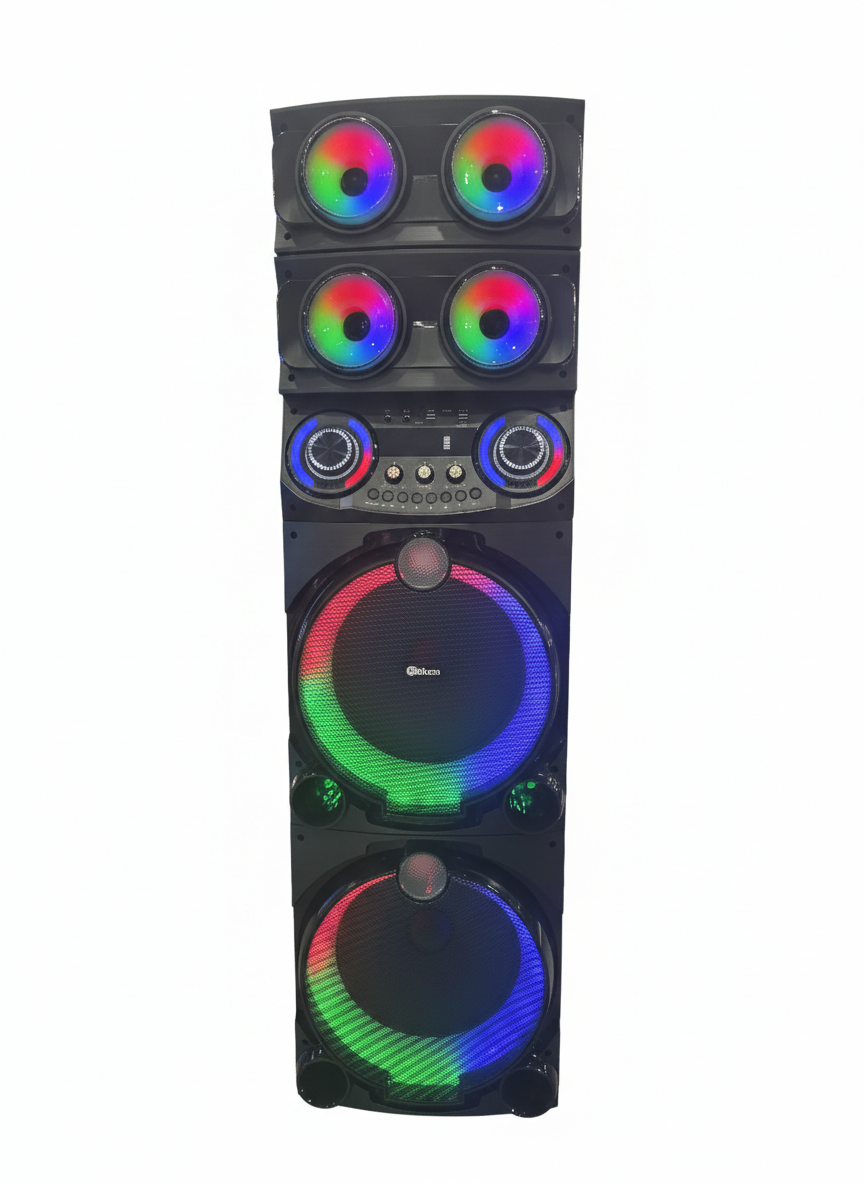 BIVOOB Speakers Bivoob Max wireless Bluetooth Speaker with Two Wireless Mics valued@R1,999- AF12