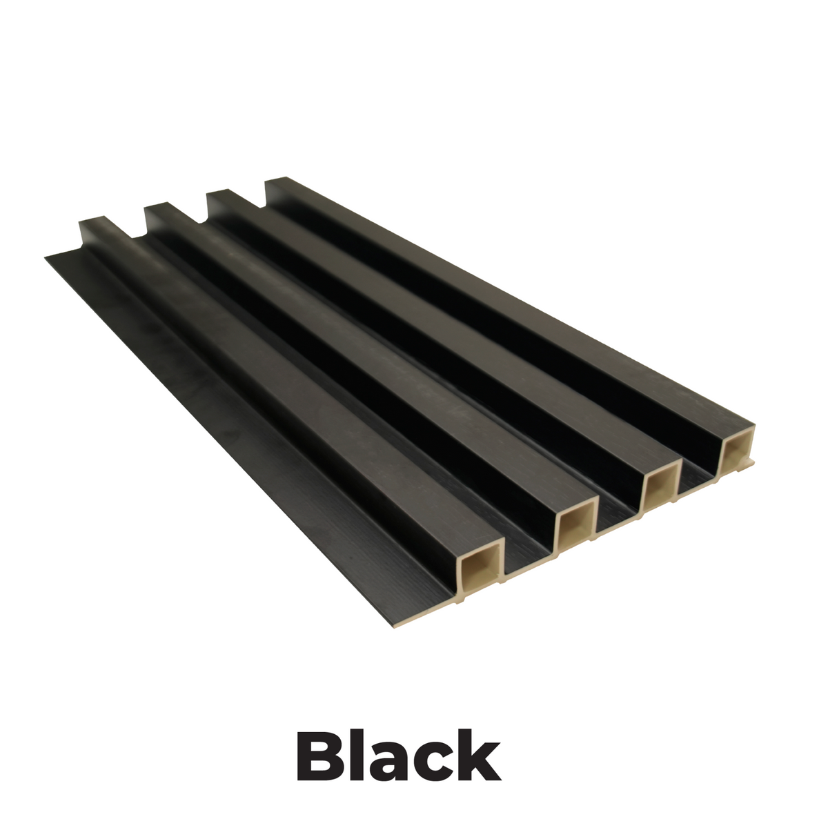 Trio Wall Panel Black 2.4x114 mm.