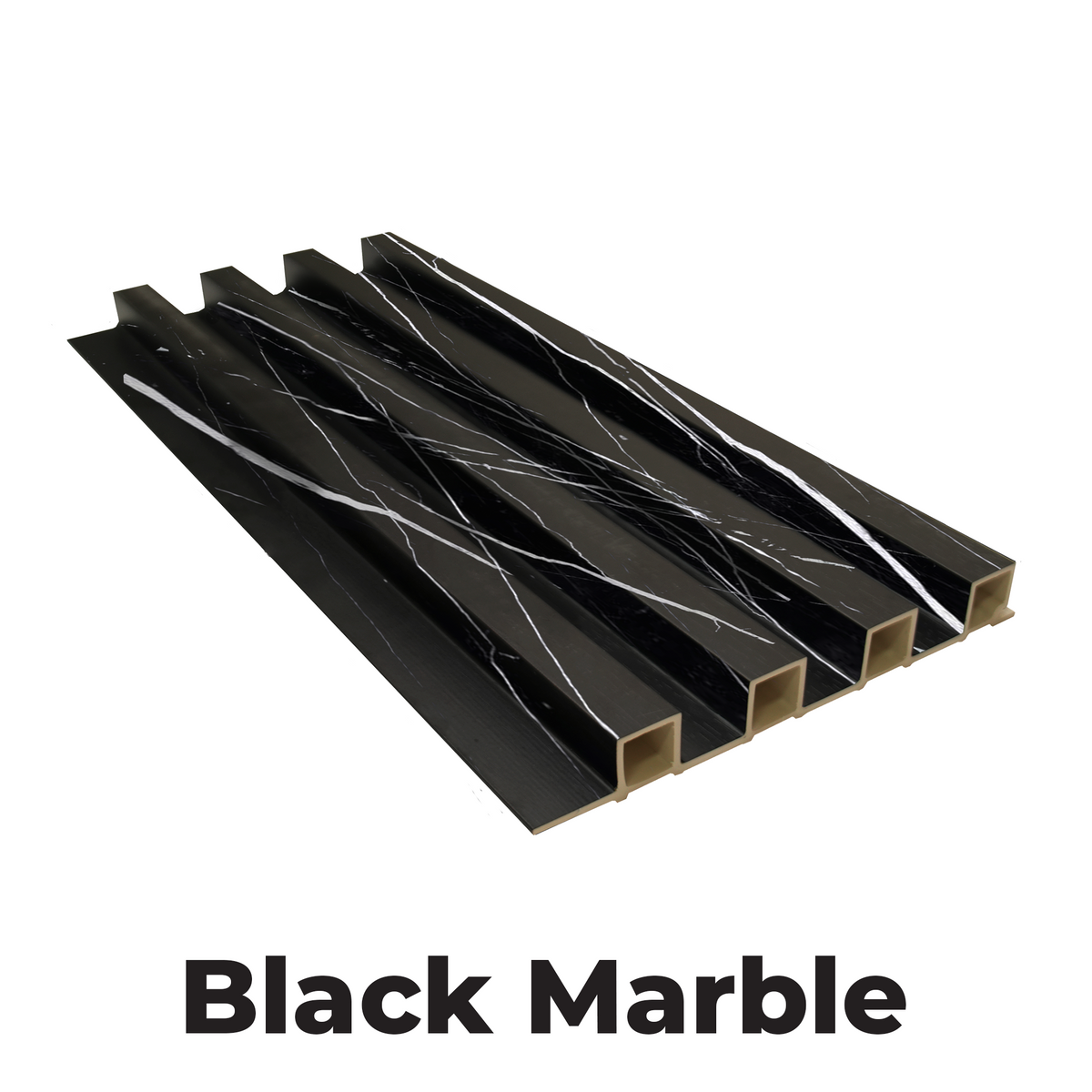 Trio Wall Panel Marble Black 2.4x114 mm.
