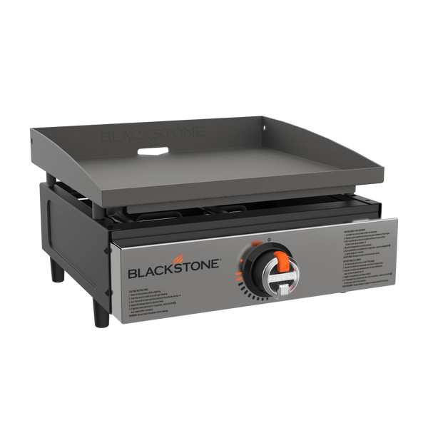 Blackstone 2142 Original 17 Tabletop Griddle with Low Maintenance Stainless Steel Front Plate Powder Coated Steel Black