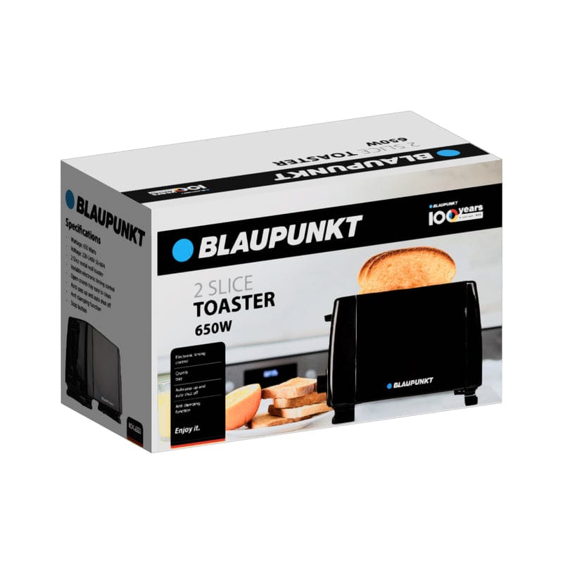 Blaupunkt Toaster Blaupunkt 2 Slice Toaster 650w BTO100