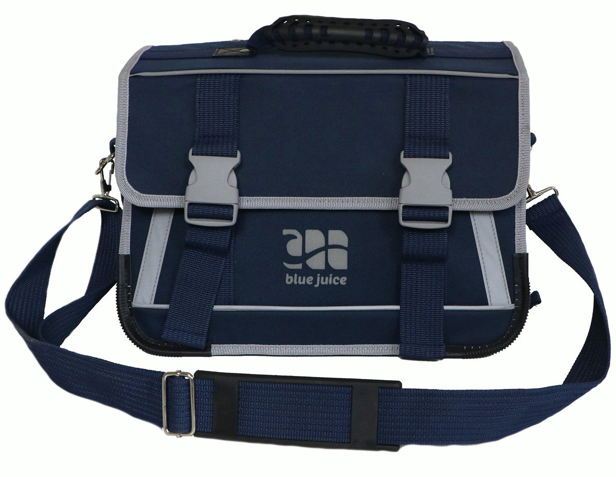 Blue Juice School Bag Blue Juice 7 Division Briefcase Navy 627-40 (7399985381465)